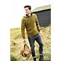 Stylecraft Highland Heathers Aran Mens Jumpers x 2 Pattern Download 9877 
