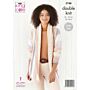 King Cole Harvest DK Ladies Cardigan Pattern 5788 71-117cm