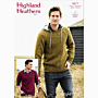 Stylecraft Highland Heathers Aran Mens Jumpers x 2 Pattern Download 9877 