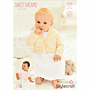 Stylecraft Sweet Dreams DK Cardigans Pattern Download 9899 36-56cm