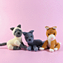 WoolCats Red Tabby Knitting Pattern Kit by Amanda Berry in WoolBox Imagine Classic DK