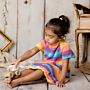 Emu Batik DK Childs Knitted Dress 5001 Knitting Pattern Paper Copy  1-5 years