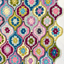 Janie Crow Mystical Lanterns Crochet Blanket Paper Pattern  