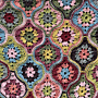 Janie Crow Mystical Lanterns Crochet Blanket Paper Pattern  