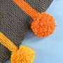 Beginner Knitted Blanket Rainbow in WoolBox Imagine Classic DK