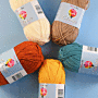 Granny Square Tote Bag Crochet Pattern Kit in WoolBox Imagine Classic DK - Autumn Colourway