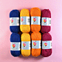 WoolBox Imagine Classic DK Bonfire Night Colour Pack - 8x100g Balls  800g