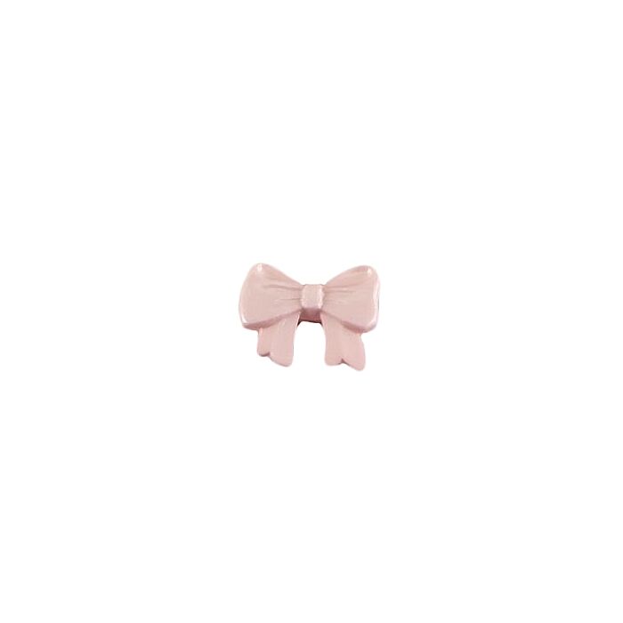 Milward Carded Buttons Bow Pink 15mm Pack of 4 main product photo