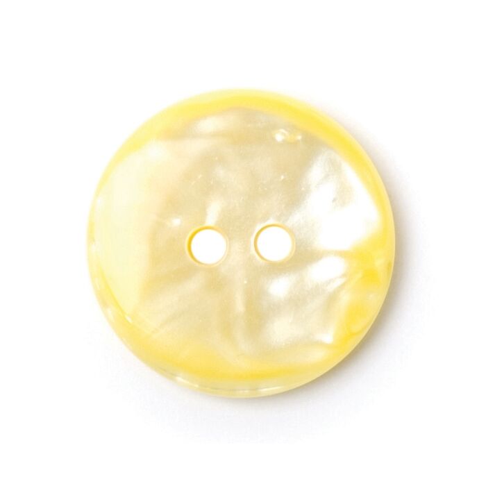Milward Carded Buttons Round Pearl Yellow 19mm Pack of 4 main product photo