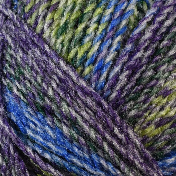 James C Brett Marble Chunky MC3 Purples Blues Greens 200g main product photo