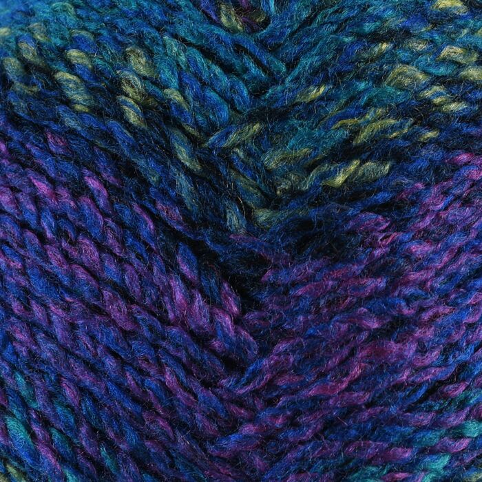 James C Brett Marble Chunky MC8 Teal Purple Mix 200g main product photo