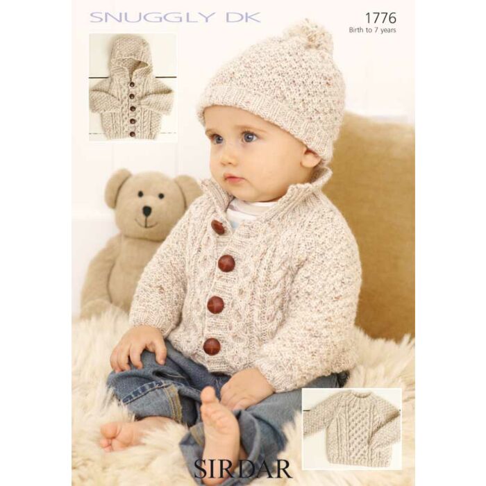 Sirdar Snuggly DK Knitting Leaflet Pattern 1776 Age 0-7 main product photo