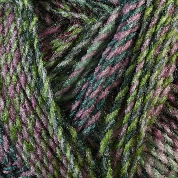 James C Brett Marble Chunky MC74 Pink Green Purple 200g main product photo