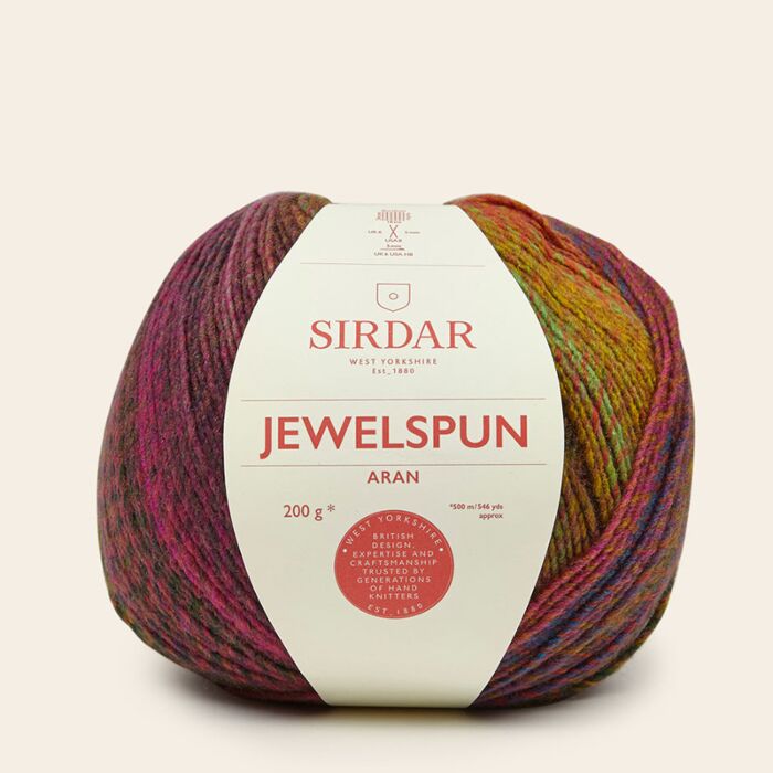 Sirdar Jewelspun 843 Setting Sun 200g main product photo