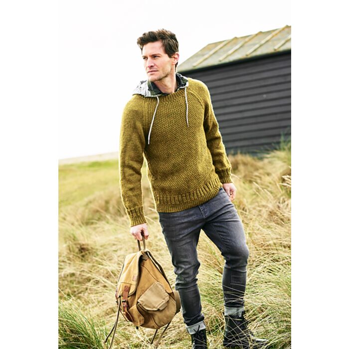Stylecraft Highland Heathers Aran Mens Jumpers x 2 Pattern Download 9877 