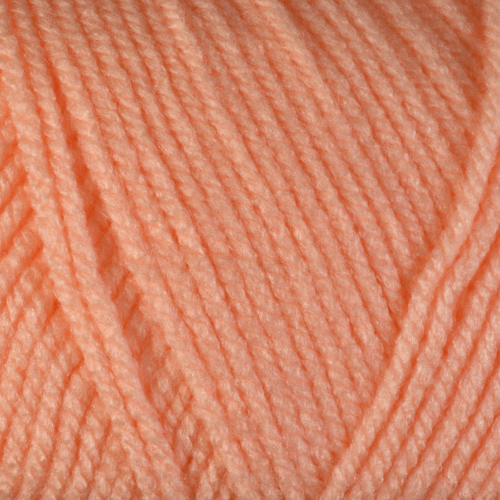 Woolcraft Acrylic Aran Yarn Peach 405 400g main product photo