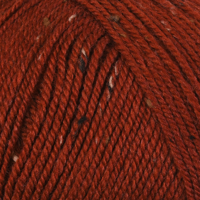 James C Brett Rustic Aran Yarn DAT55 Rust 400g main product photo
