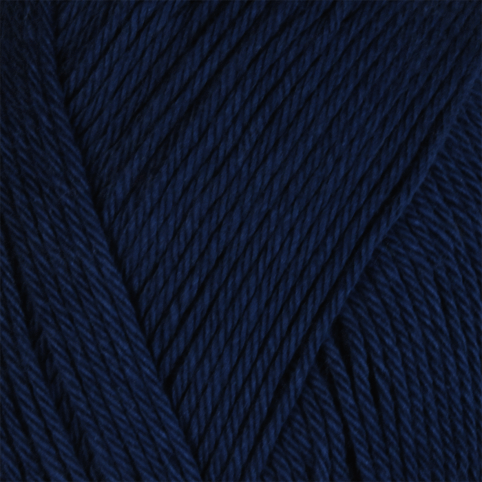Scheepjes Cotton 8 4 Ply Yarn Navy 527 50g main product photo