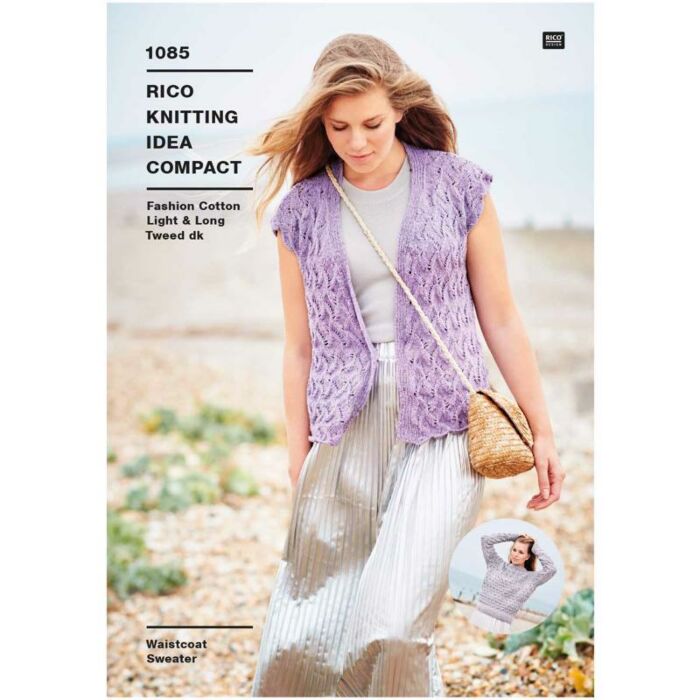 Rico Design Fashion Light & Long Tweed DK Pattern 1085 main product photo
