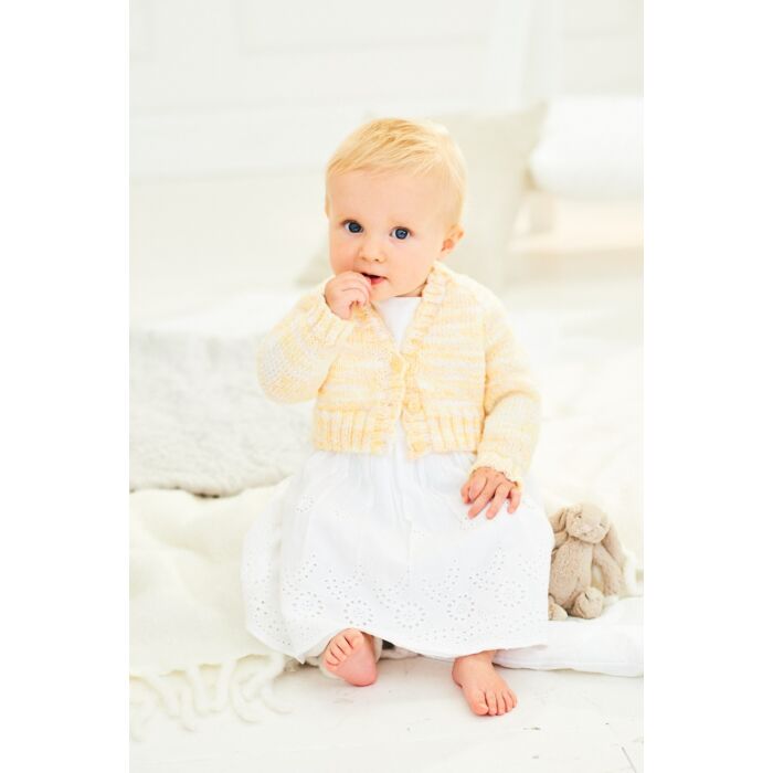 Stylecraft Sweet Dreams DK Cardigans Pattern Download 9899 36-56cm