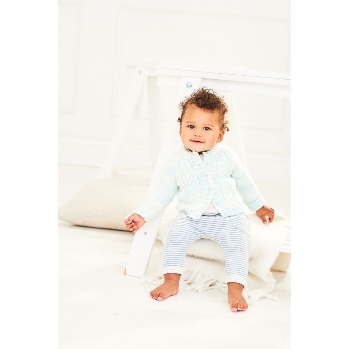 Stylecraft Sweet Dreams DK Cardigans Pattern Download 9900 36-56cm