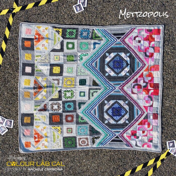 Scheepjes Colour Lab Crochet Along Metropolis Colourway  