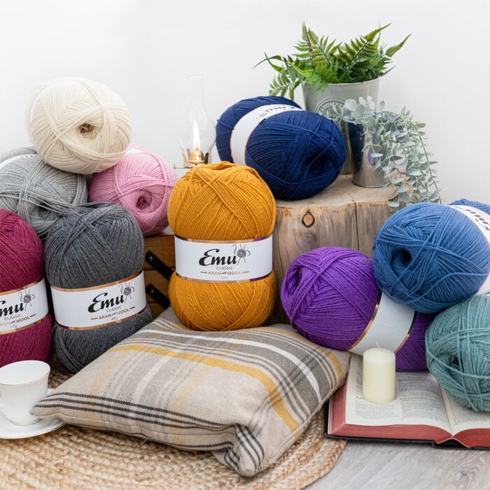 Emu Classic Aran With Wool Yarn 400 grm Ball main product photo