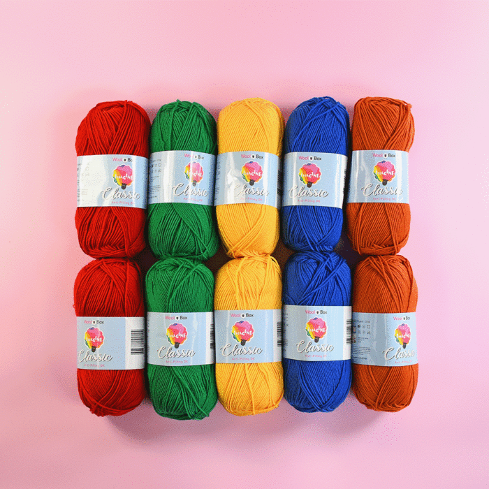 WoolBox Imagine Classic DK Lollipop Colour Pack - 10 x 100g Balls  1000g
