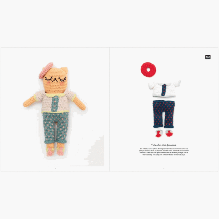 Ricorumi Dress Me Crochet Pattern -  PDF Download 