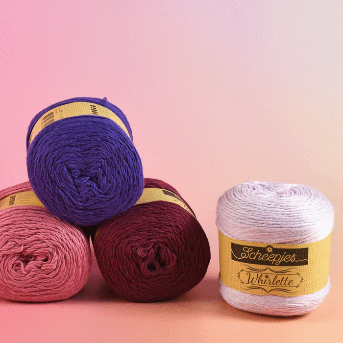 Scheepjes Whirlette 4 Ply Yarn 100 grm Ball