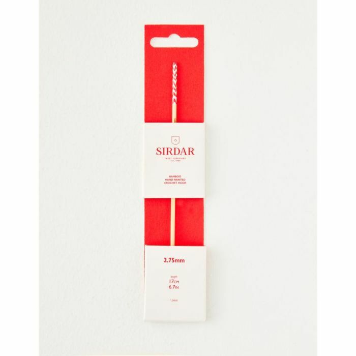 Sirdar Bamboo Hand Painted Crochet Hooks - 11 Sizes (2.50mm - 12.00mm) main product photo