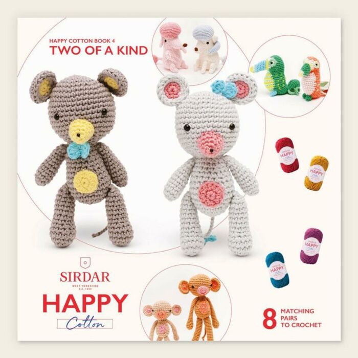 Sirdar Happy Cotton Book 4 Two of A Kind main product photo