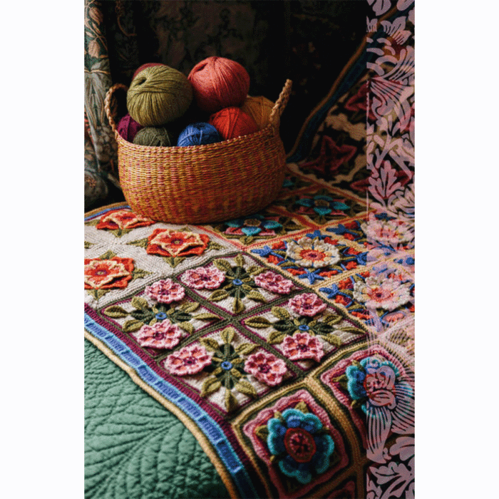 Janie Crow Spirit of Flora CAL Stylecraft Life & Recreate DK - Yarn Pack  19 x 100g