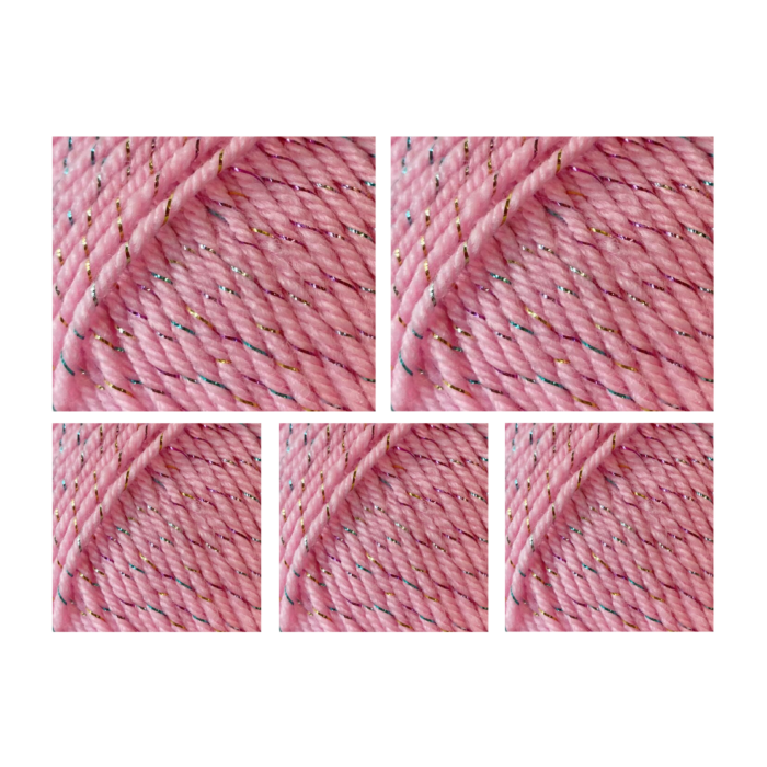 Stylecraft Baby Sparkle DK Yarn Value Pack - 5 x 100g Balls Candy Sparkle (6106) main product photo