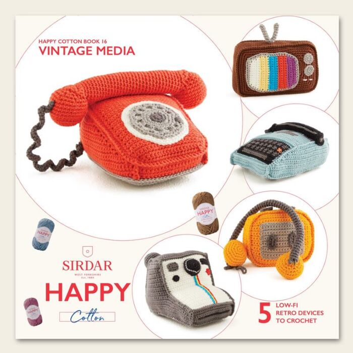 Sirdar Happy Cotton Book 16 Vintage Media main product photo