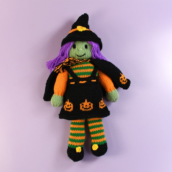Halloween Witch Doll Kit in WoolBox Imagine Classic DK - By Val Pierce