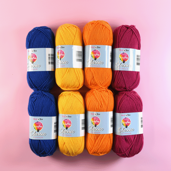 WoolBox Imagine Classic DK Bonfire Night Colour Pack - 8x100g Balls  800g