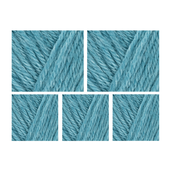 West Yorkshire Spinners Elements DK Yarn Value Pack 5x50g Fresh Water 1106 250g main product photo
