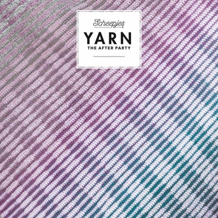 Scheepjes Yarn The After Party 18 - Crochet Between the Lines Shawl in Scheepjes Whirl 4 Ply