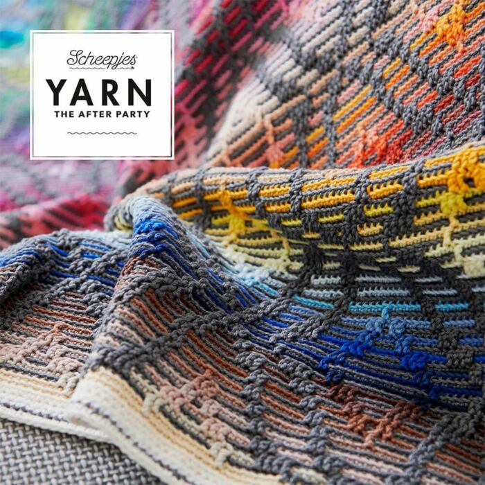 Scheepjes Yarn The After Party 47 - Crochet Diamond Sofa Runner in Scheepjes Catona 4 Ply