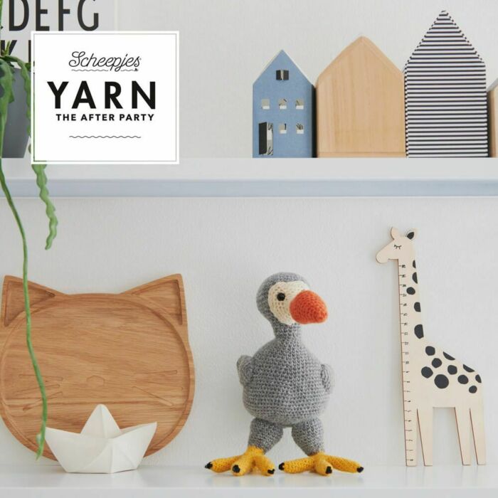 Scheepjes Yarn The After Party No64 Finn the Dodo Crochet Pattern Kit