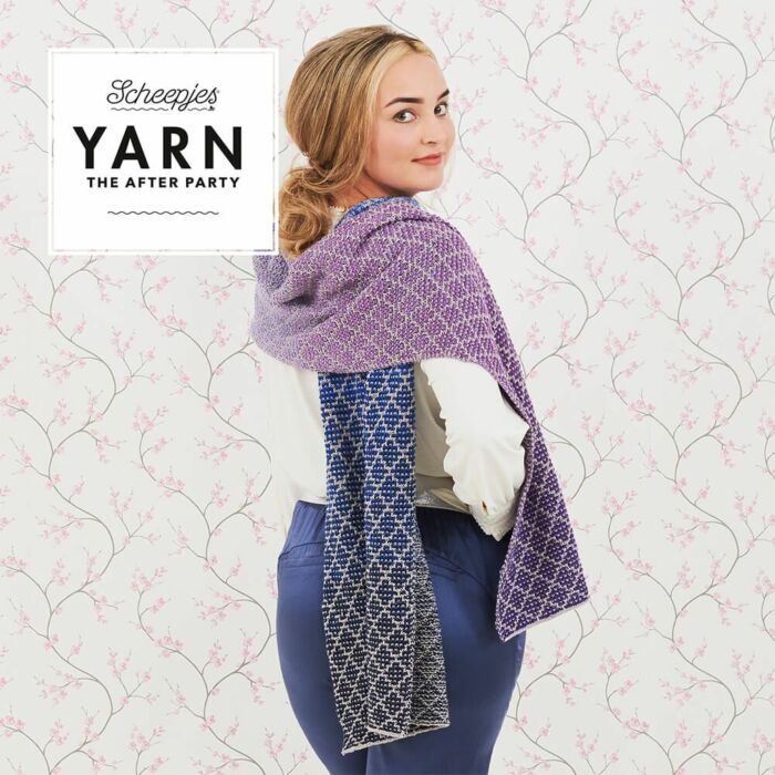 Yarn The After Party No71 Lavender Trellis Wrap YTAP71 20UK 