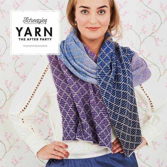 Yarn The After Party No71 Lavender Trellis Wrap YTAP71 20UK 