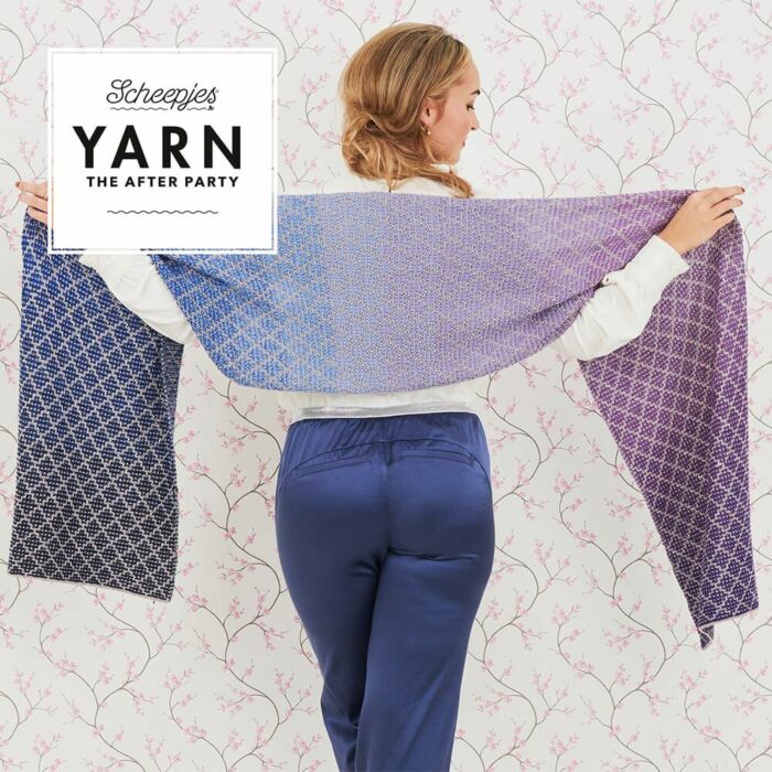 Yarn The After Party No71 Lavender Trellis Wrap YTAP71 20UK 