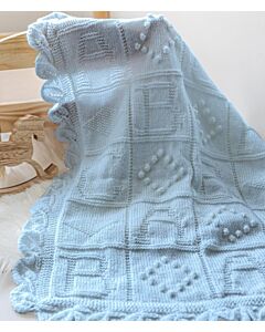 Emu ABC Blanket Bundle - Baby Blue Colourway 3 x 100g