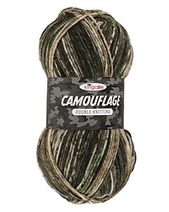 King Cole Camouflage DK Yarn 100 grm Ball