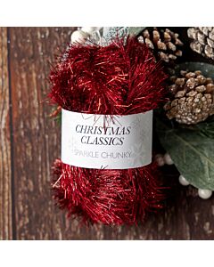 Christmas Classics Sparkle Chunky Yarn 50 grm