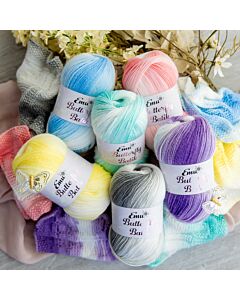 Emu Butterfly Batik DK Yarn 100 grm Ball