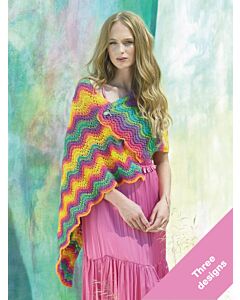 James C Brett Knitting Pattern Shawl and Cowel in Shhhh DK JB820 Various