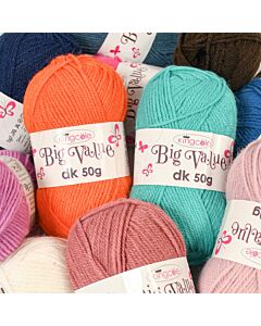 King Cole Big Value DK Yarn 50 grm Ball
